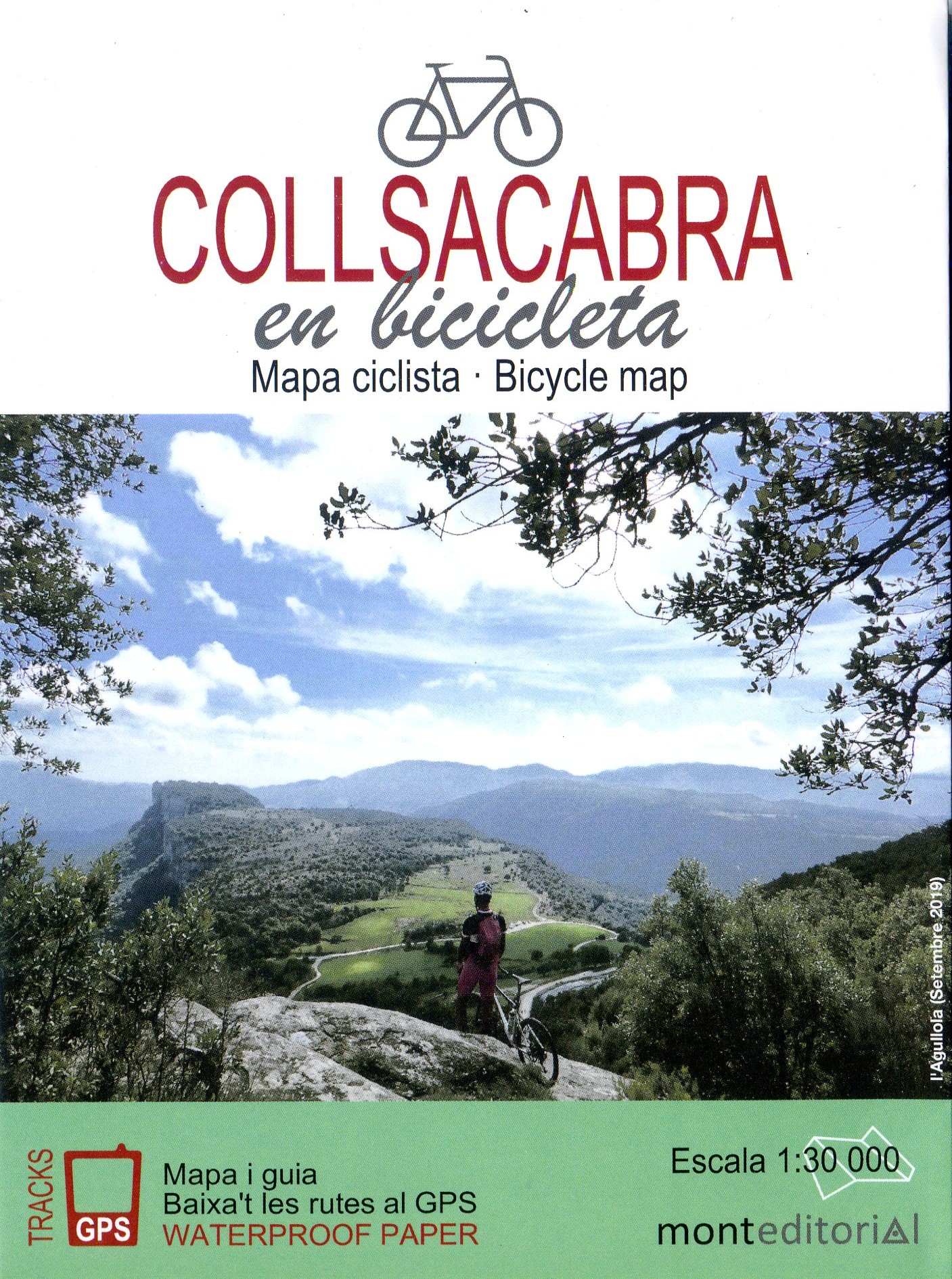 Collsacabra en bicicleta : Mapa ciclista · Bicycle map - Portada